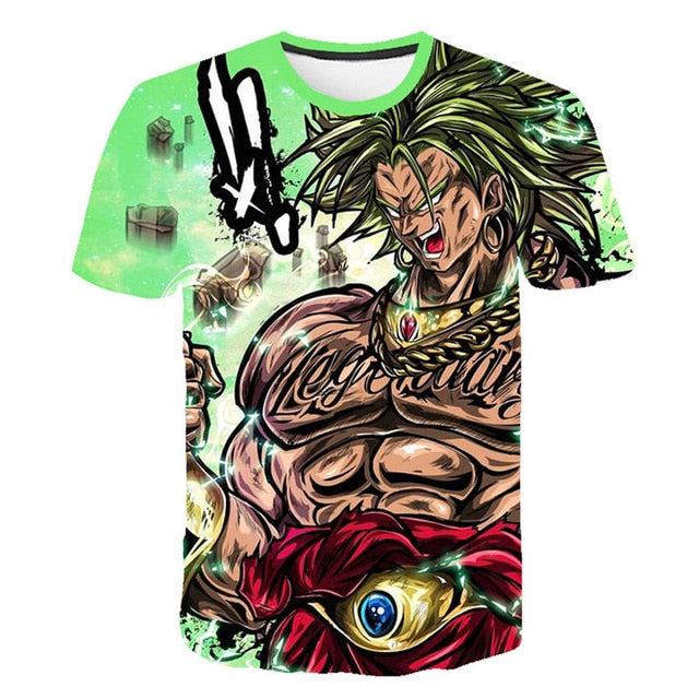 New Dragon Ball Z T Shirts Mens Summer 3D Print Super Saiyan Goku Black Zamasu Vegeta Dragonball Casual Tee Shirt tops Tee | Vimost Shop.