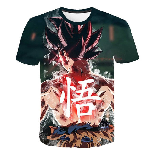New Dragon Ball Z T Shirts Mens Summer 3D Print Super Saiyan Goku Black Zamasu Vegeta Dragonball Casual Tee Shirt tops Tee | Vimost Shop.