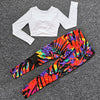 Yoga sets Women Sports Suits T-shirt (With Chest Pad) + Running Fitness Leggings | Vimost Shop.