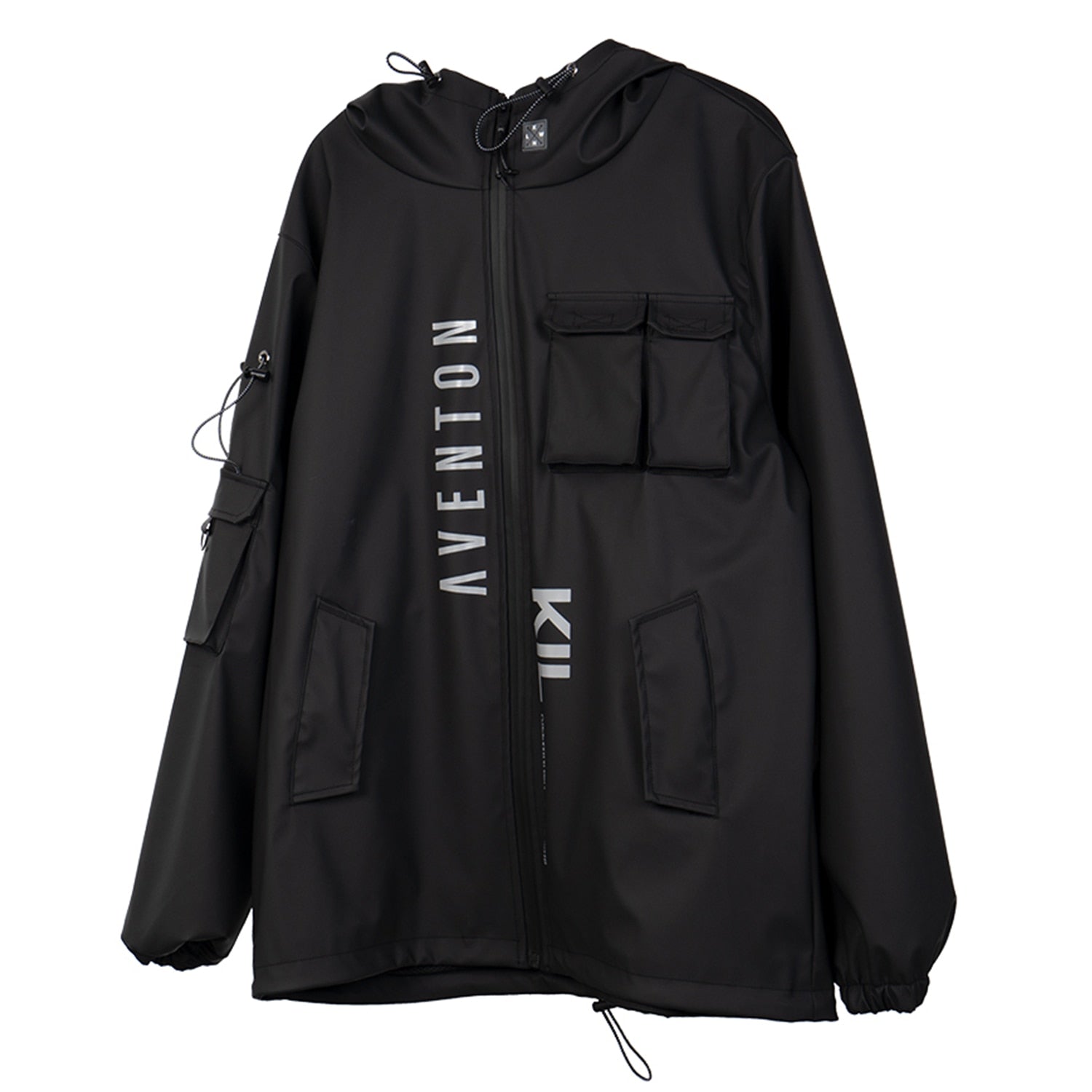 Multi Pockets Cargo Jackets Men Windbreaker Hip Hop Streetwear Outdoor Techwear Jackets Harajuku Cargo Coats | Vimost Shop.