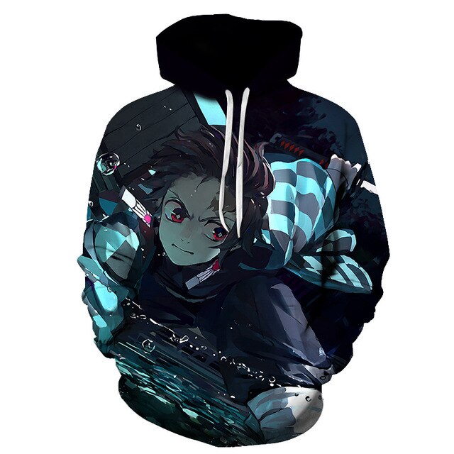 Men Women Anime Demon Slayer: Kimetsu no Yaiba Hoodie Cosplay Costume Sweatshirts Unisex Cartoon Pullover Autumn Casual Clothing | Vimost Shop.