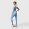 4Pcs Yoga Set Sports Wear For Women Gym Clothing Sports Suit Fitness Long Sleeve Crop Top High Waist Leggings Sports Suits