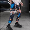 Streetwear Men Hip Hop Patchwork Sweatpants Joggers Trousers Casual Drawstring Sportwear Pants Male New Men Cargo Pants | Vimost Shop.