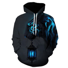 3D Print Flame Tiger Hoodie Men Sweatshirt Men Women Hoodies Plus Size Pullover Novelty 6XL Casual Animal Coats | Vimost Shop.