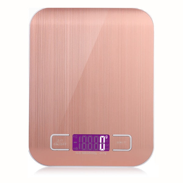 Stainless Steel Digital USB Kitchen Scales 10kg/5kg Electronic Precision postal Food Diet scale for Cooking Baking Measure Tools | Vimost Shop.