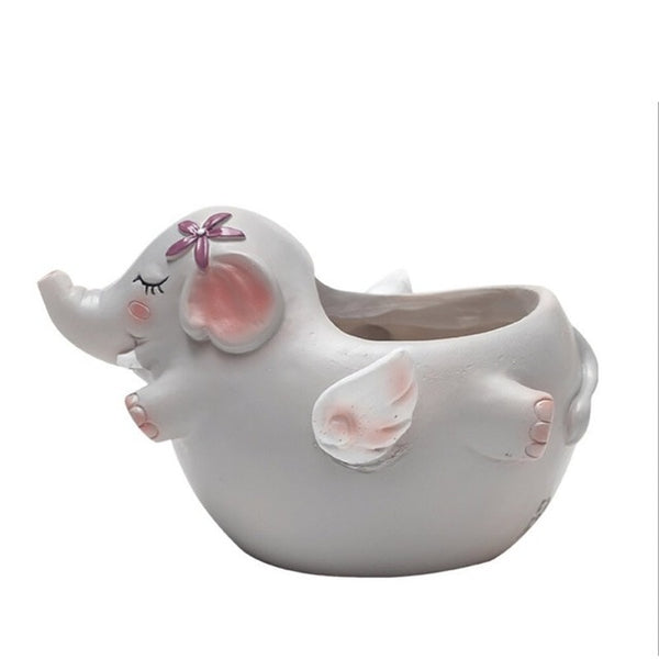 Succulent Plant Pot Cute Animal Flower Planter Flowerpot Create Design Lovely Little Animals Home Garden Bonsai Pots | Vimost Shop.