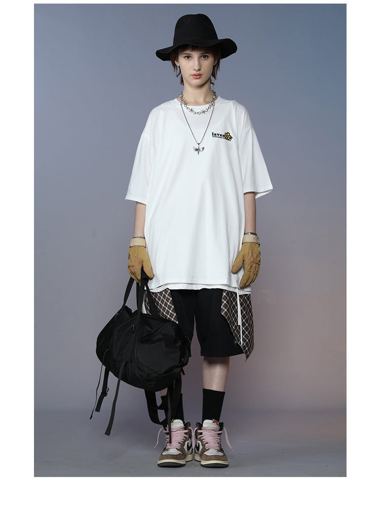 Men Hip Hop T Shirt Streetwear Harajuku Floral T-Shirt Oversize Summer Short Sleeve | Vimost Shop.
