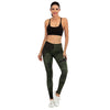 Women Legging Line Green graffiti Printing Fitness leggins Slim legins Soft and stretchy Leggings | Vimost Shop.