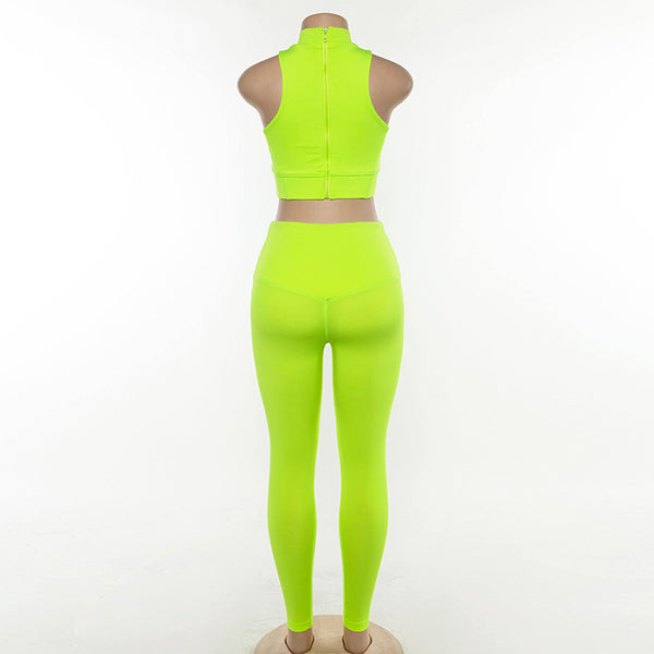 Fitness Suit Women Gym Clothing Dry Fit Yoga Set Sportswear Woman Workout Clothes Vest Legging Kit Black Red Green | Vimost Shop.
