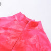 Skinny women zipper playsuits sexy rompers clubwear print full sleeve sportwear turtleneck | Vimost Shop.