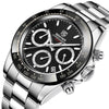 Men Watches Top Luxury BrandFull Steel Waterproof Sport Quartz Watch Men Fashion Date Clock Chronograph | Vimost Shop.