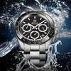 Men Watches Top Luxury BrandFull Steel Waterproof Sport Quartz Watch Men Fashion Date Clock Chronograph | Vimost Shop.