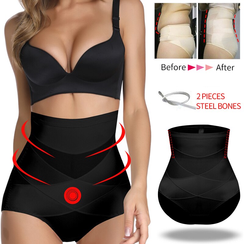 Miss Moly Woman Shapewear Tummy Control Panty High Waist Shaping Panties Slimming Body Shaper Belly Shapers Waist Trainer Corset | Vimost Shop.