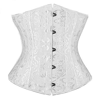 28 Sprial Steel Boned Black Shapewear Waist Cincher Slim Control Body Shaper Cincher Underbust Corset Sexy Women Plus Size S-6XL | Vimost Shop.