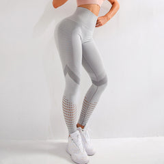 High Waist Yoga Pants Fitness Women Workout | Vimost Shop.