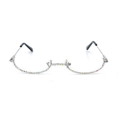 Rhinestone Eyeglass Frames Eye Glasses Frames For Women Diamond Eye Glasses Frames For Men Eyewear Sunglasses Decoration