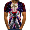 Dragon Ball Series Boys Clothing Anime Harajuku Tops Summer Fashion Men's T-shirt 3D O-Neck Shirt Large Size Streetwear - Vimost Shop