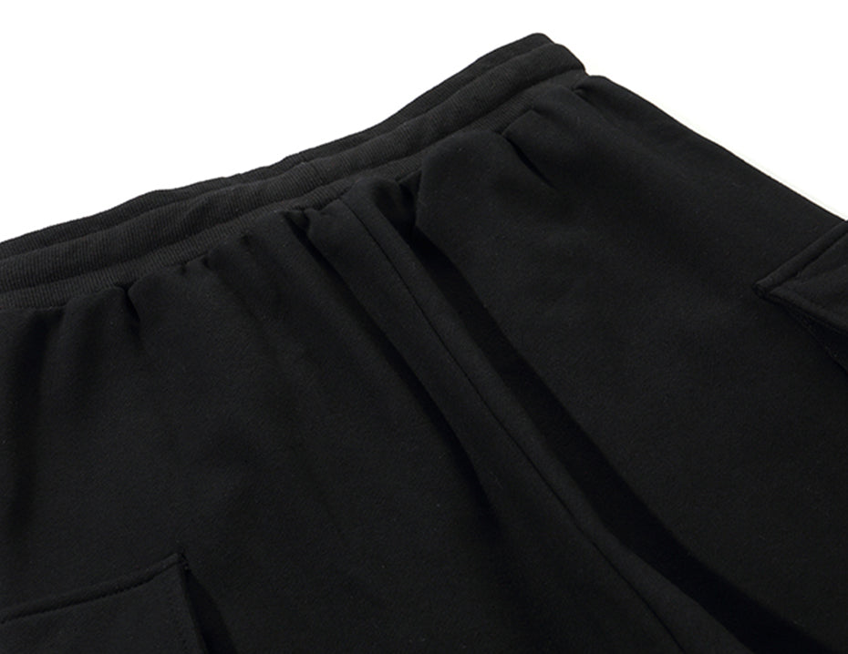 Ribbons Pockets Harem Pants Men Streetwear Autumn Winter Sweatpants Hip Hop Joggers Slim Men Pencil Pants | Vimost Shop.