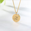 Twelve Constellations Charms Necklace Leo Aries Taurus Gemini Cancer Virgo Libra Scorpio Sagittarius Capricorn Aquarius Pisces | Vimost Shop.