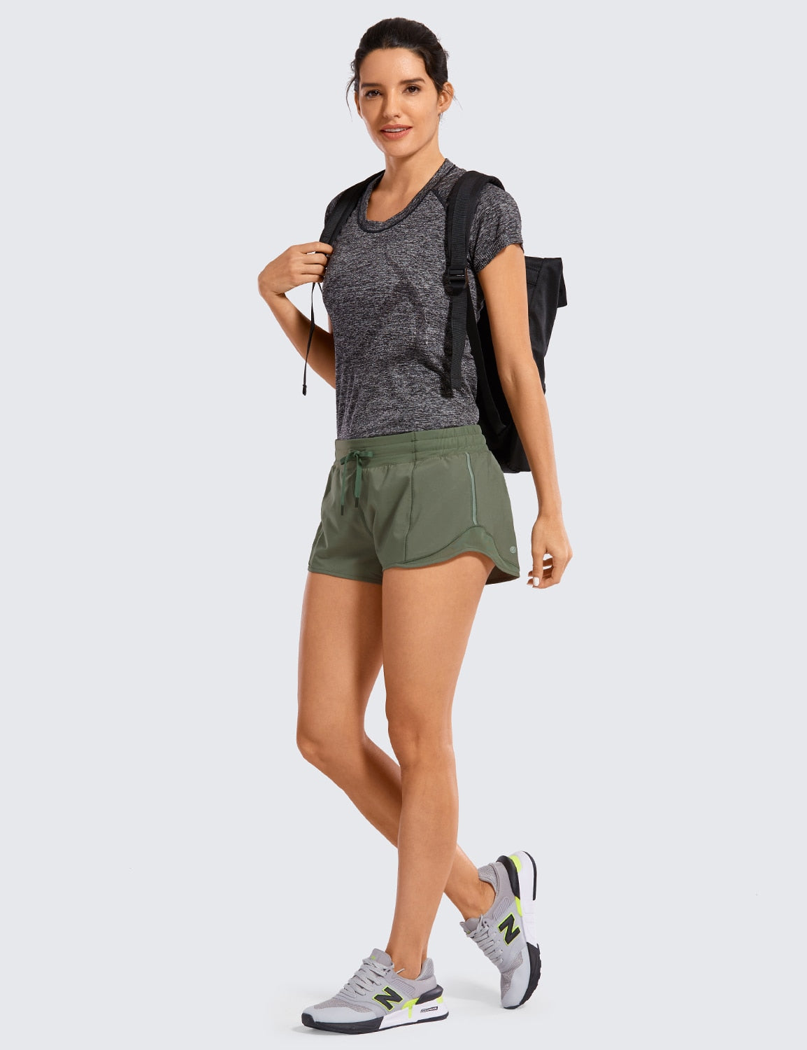 Quick-Dry Loose Running Shorts Workout Shorts for Women | Vimost Shop.
