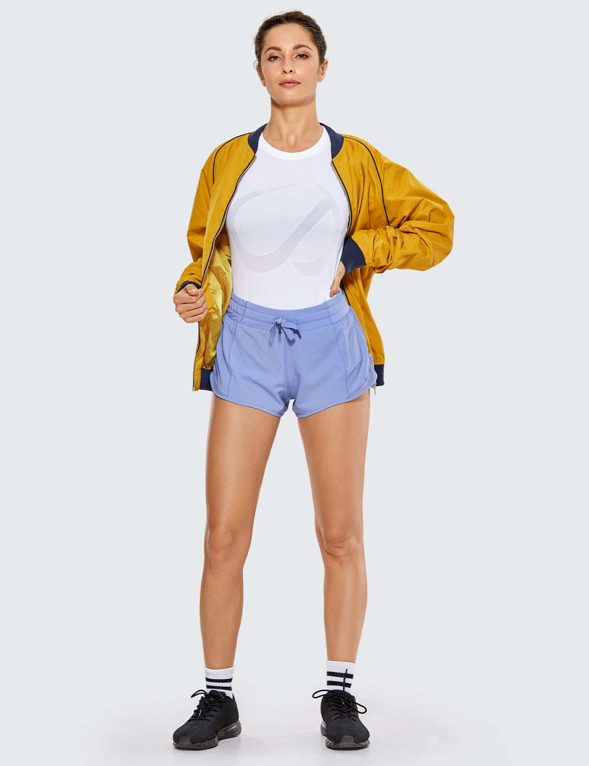 Quick-Dry Loose Running Shorts Workout Shorts for Women | Vimost Shop.