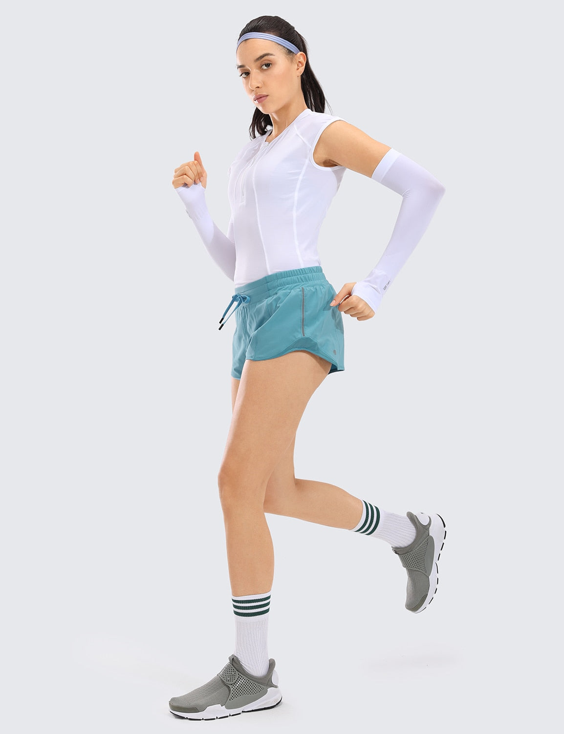 Quick-Dry Loose Running Shorts Workout Shorts for Women | Vimost Shop.