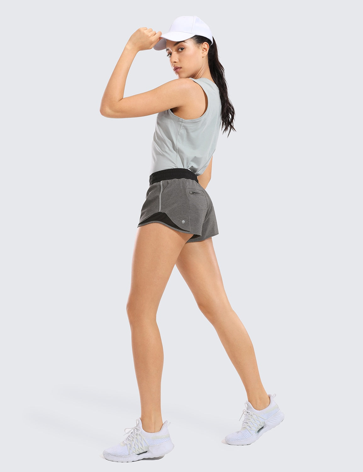 Quick-Dry Loose Running Shorts Workout Shorts for Women | Vimost Shop.