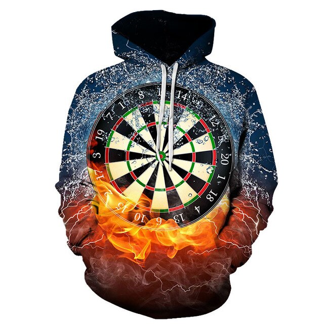 Red flame basketball/hoodie 3D sweatshirt blue flame men's and women's hoodies summer and fall street hoodies | Vimost Shop.