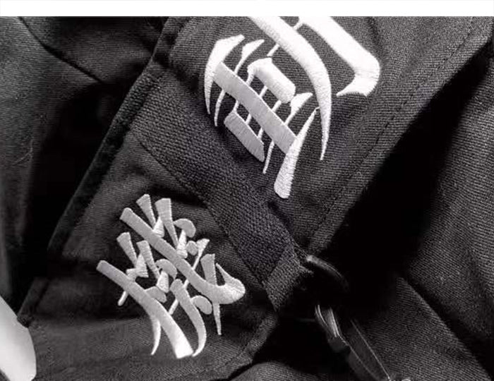 Multi Pocket Hip Hop Pants Men Ribbon Elastic Waist Harajuku Streetwear Joggers Mens Trousers Techwear Pants | Vimost Shop.