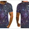 Men's T-shirt beautiful starry sky tops 3D printed short sleeve summer round neck shirt trendy streetwear | Vimost Shop.