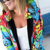 Fashion Women Zipper Bomber Jacket Autumn Loose Zip UP | Vimost Shop.