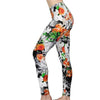 Print Flower Leggings Leggins Plus Size Legins Guitar Plaid Thin Nine Pants Clothing Aptitud Trousers | Vimost Shop.