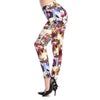 Print Flower Leggings Leggins Plus Size Legins Guitar Plaid Thin Nine Pants Clothing Aptitud Trousers | Vimost Shop.