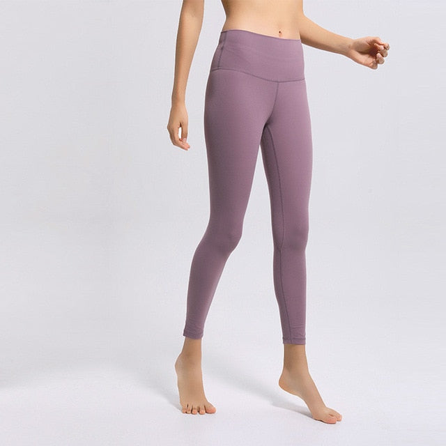 Classical 2.0Versions Soft Naked-Feel Athletic Fitness Leggings Women Stretchy High Waist Gym Sport Tights Yoga Pants lulu | Vimost Shop.