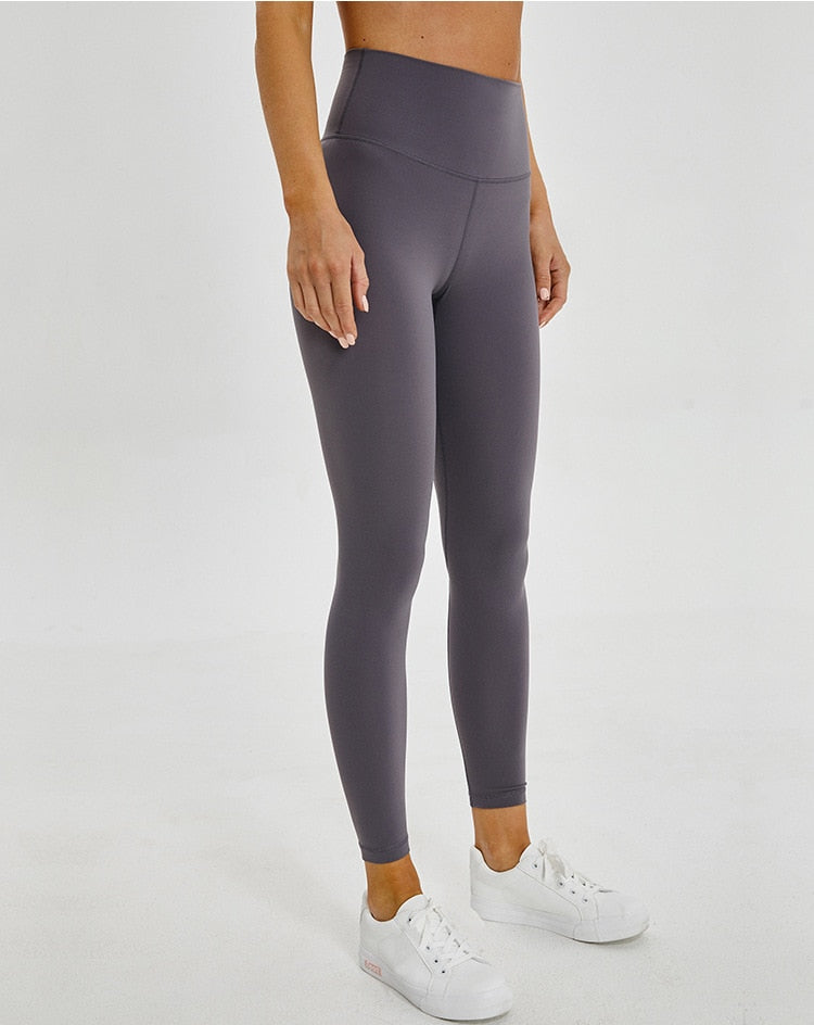 Classical 2.0Versions Soft Naked-Feel Athletic Fitness Leggings Women Stretchy High Waist Gym Sport Tights Yoga Pants lulu | Vimost Shop.