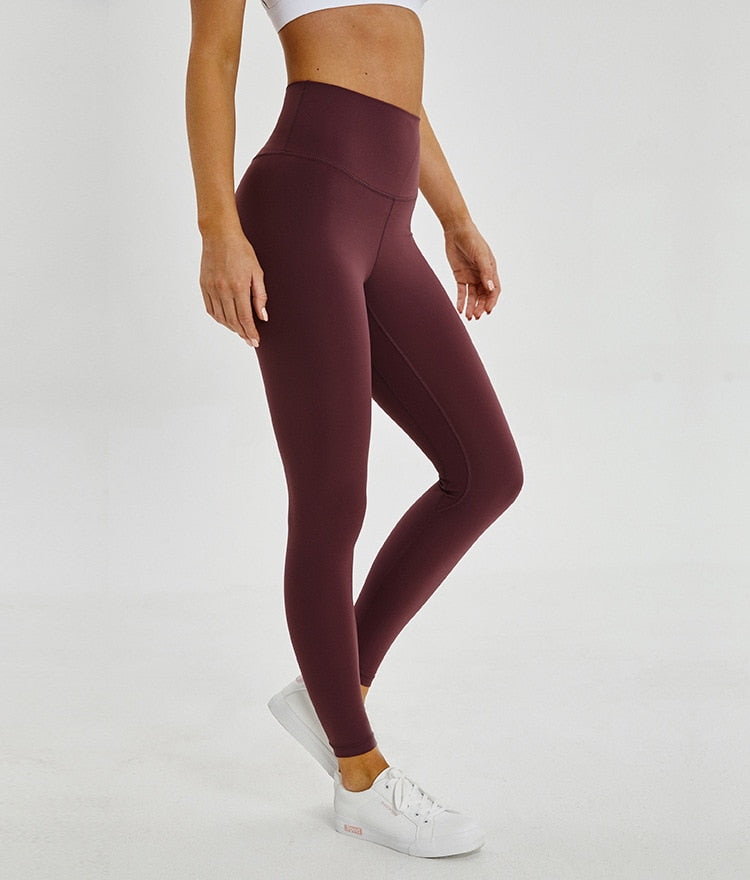 Classical 2.0Versions Soft Naked-Feel Athletic Fitness Leggings Women Stretchy High Waist Gym Sport Tights Yoga Pants lulu | Vimost Shop.