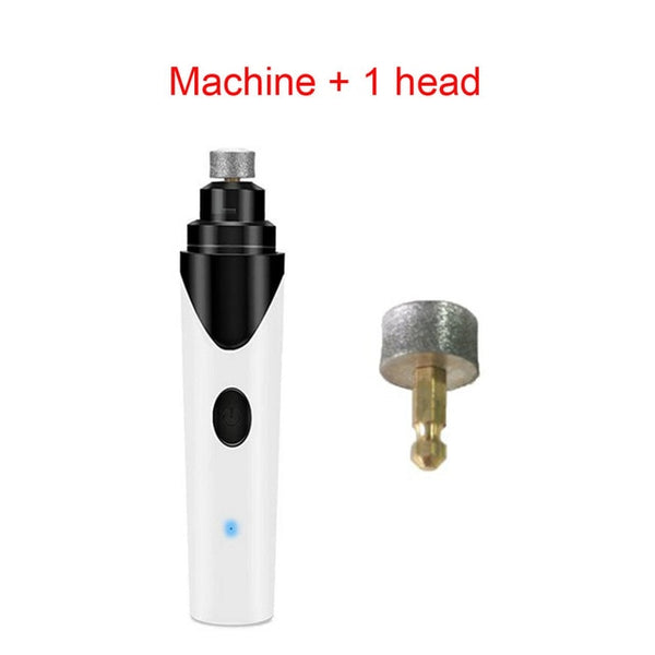 Electric Pet Dog Nail Grinder Low Noise Rechargeable Nail Clipper for Dogs Quiet Painless Cat Paws Nail Grooming Trimmer Tools | Vimost Shop.