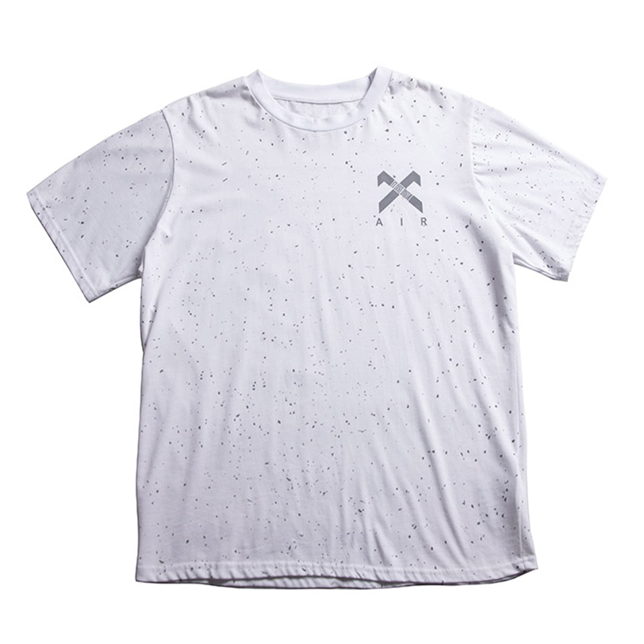 Gypsophila Print Hip Hop Streewear T Shirt Men summer Reflective Fashion Loose Short Sleeve Cotton Oversized Tops | Vimost Shop.