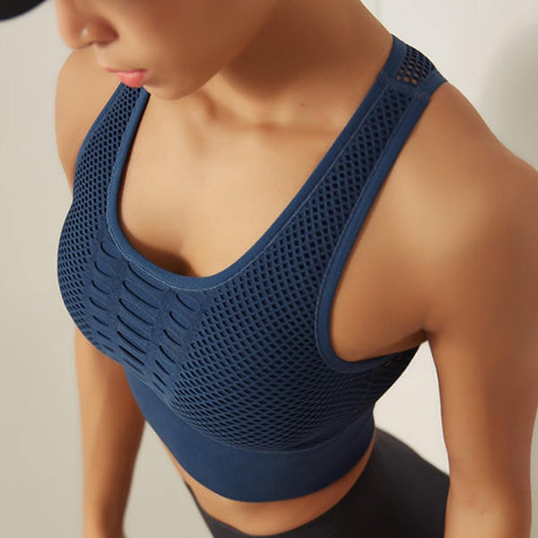 Hot Fitness Women's T-shirts Workout Sports Bra Yoga Vest Backless Solid Quick Dry Running Gym Sport bra Yoga Shirts Tank Top | Vimost Shop.