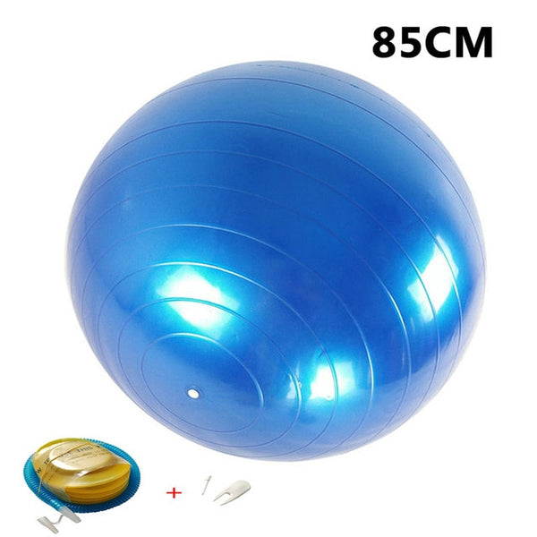 Yoga Balls Pilates Fitness Gym Balance Fitball Exercise Workout Ball 55/65/75/85CM with pump | Vimost Shop.