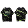 Mens Hip Hop Dark Lightning Tshirt Streetwear Summer Cotton | Vimost Shop.