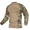 Men Summer Tactical T-shirt Army Combat Airsoft Tops Long Sleeve Military tshirt Paintball Hunt Camouflage Clothing 5XL | Vimost Shop.