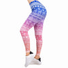 Women Legging Gradient Printing Leggins Slim High Elasticity Legins Fitness Leggings Female Pants | Vimost Shop.