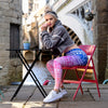 Women Legging Gradient Printing Leggins Slim High Elasticity Legins Fitness Leggings Female Pants | Vimost Shop.