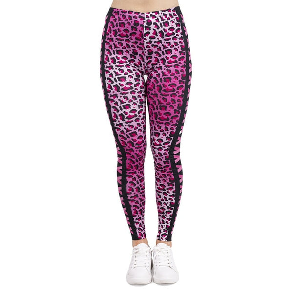 Women Legging Gradient Printing Leggins Slim High Elasticity Legins Fitness Leggings Female Pants | Vimost Shop.