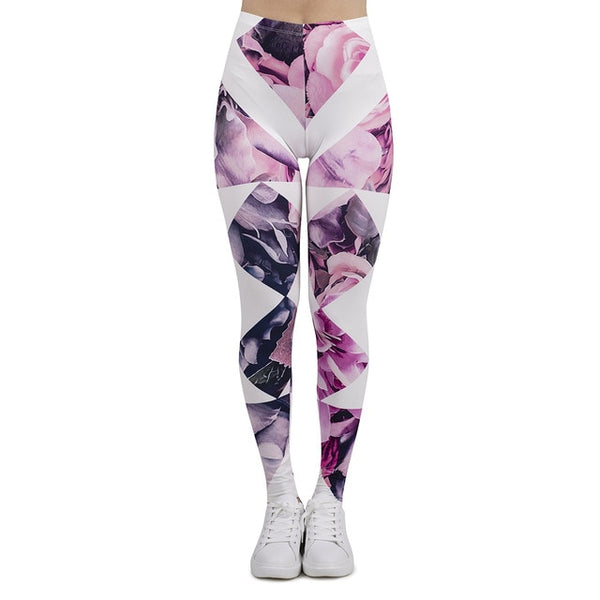 Women Legging Gradient Printing Leggins Slim High Elasticity Legins Fitness Leggings Female Pants | Vimost Shop.