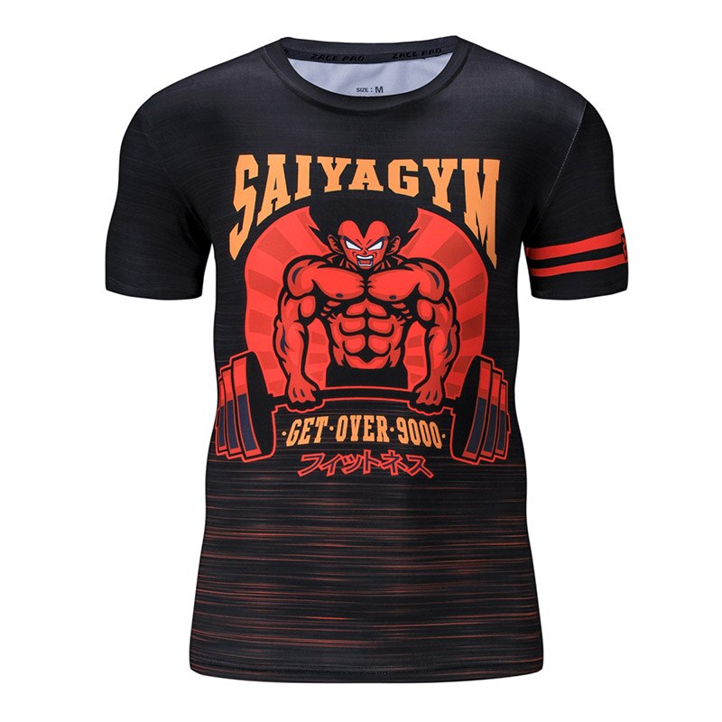 Men 3d Printer Camiseta Dragon Ball T Shirt Fashion O-neck Male Streewear Hip Hop Clothing Causal Workout Tees | Vimost Shop.