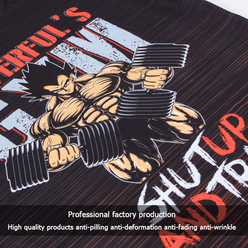 Men 3d Printer Camiseta Dragon Ball T Shirt Fashion O-neck Male Streewear Hip Hop Clothing Causal Workout Tees | Vimost Shop.