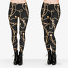 High Elasticity Legging Women Clothing Ladies Full Length Gold Chains Printing Legins Sexy Fitness Pants Workout Leggings | Vimost Shop.