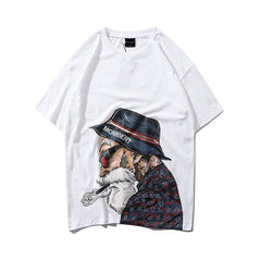 Men Fashion Old Man Printed Men's Tee Shirts Short Sleeve T Shirt Casual High Street Tees Summer Streetwear | Vimost Shop.